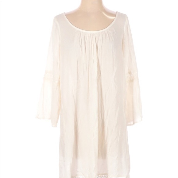 Aerie size small ivory boho dress - Picture 1 of 5